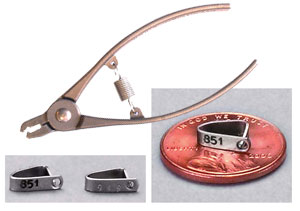 大小鼠耳夹(耳钳)